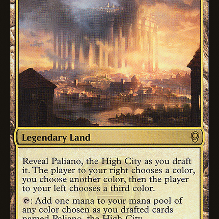 Paliano, the High City (CNS-065) - Conspiracy Foil