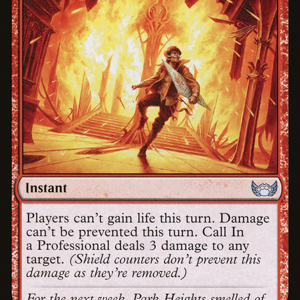 Call In a Professional (SNC-103) - Streets of New Capenna Foil