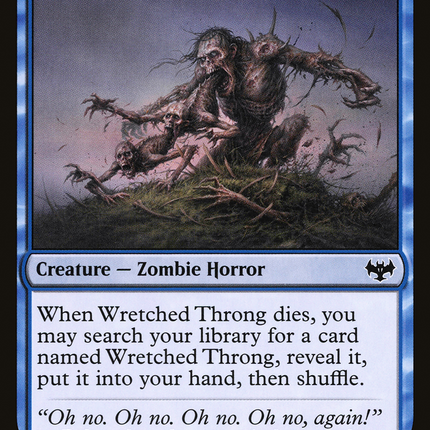 Wretched Throng (VOW-091) - Innistrad: Crimson Vow Foil