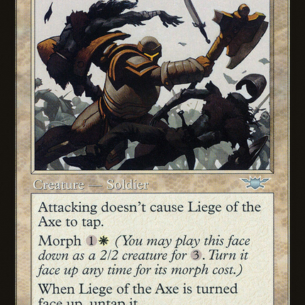 Liege of the Axe (LGN-016) - Legions