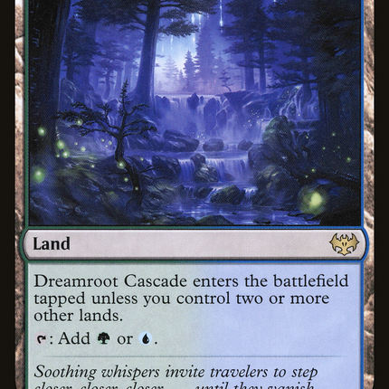Dreamroot Cascade (VOW-262) - Innistrad: Crimson Vow Foil