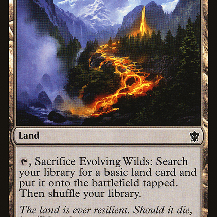 Evolving Wilds (DTK-248) - Dragons of Tarkir Foil