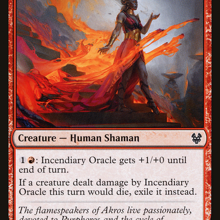 Incendiary Oracle (THB-140) - Theros Beyond Death