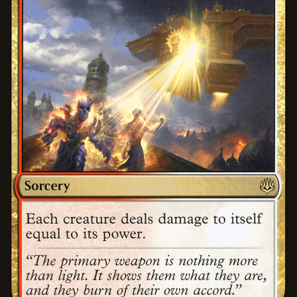Solar Blaze (WAR-216) - War of the Spark Foil