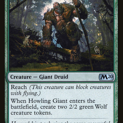 Howling Giant (M20-177) - Core Set 2020 Foil