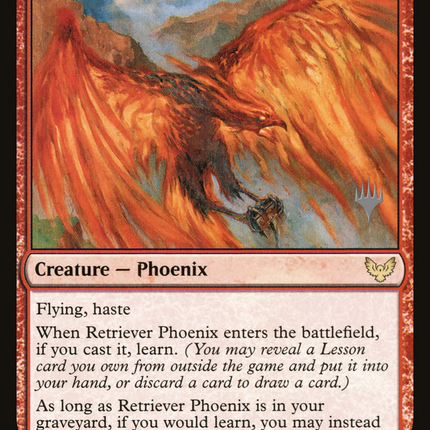 Retriever Phoenix (PPSTX-113P) - Strixhaven: School of Mages Promos