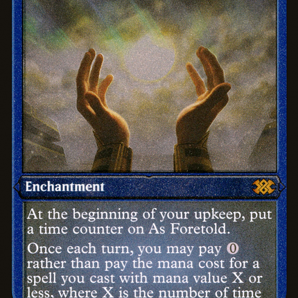 As Foretold (Foil Etched) (2X2-426) - Double Masters 2022 Foil