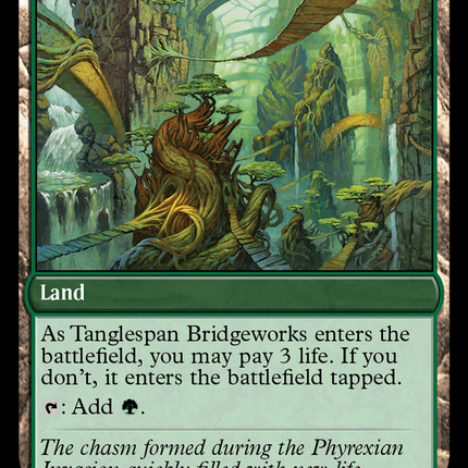 Bridgeworks Battle // Tanglespan Bridgeworks (MH3-249) - Modern Horizons 3 Foil