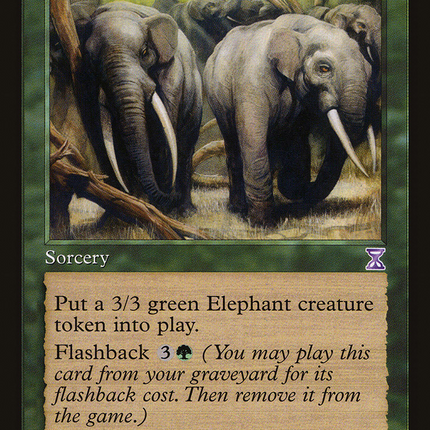 Call of the Herd (TSB-074) - Time Spiral Timeshifted: (tombstone) Foil