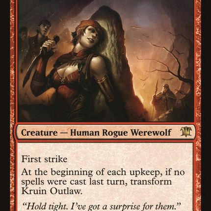 Kruin Outlaw // Terror of Kruin Pass (ISD-152) - Innistrad: (Double Faced Transform)