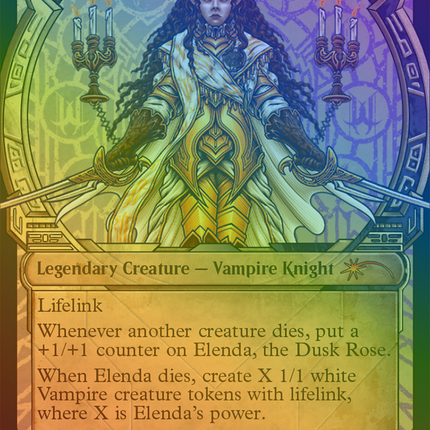 Elenda, the Dusk Rose (SLD-1411) - Secret Lair Drop: (Showcase) Foil