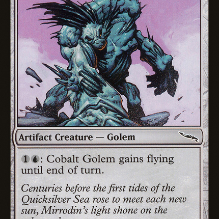Cobalt Golem (MRD-157) - Mirrodin