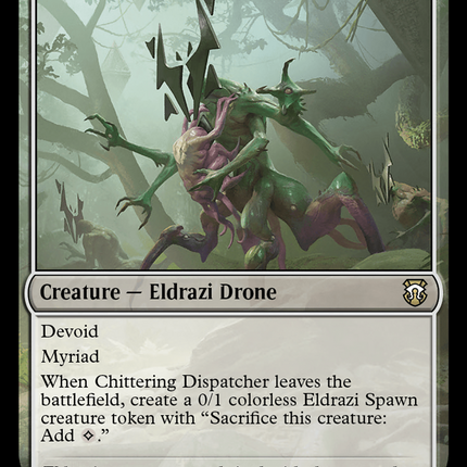 Chittering Dispatcher (M3C-063) - Modern Horizons 3 Commander: (devoid) Foil