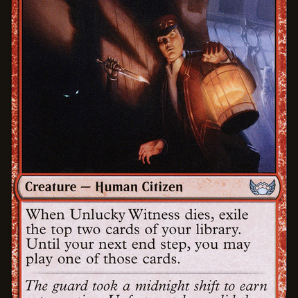 Unlucky Witness (SNC-128) - Streets of New Capenna