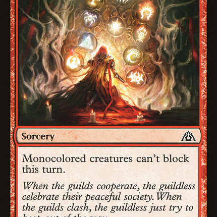 Awe for the Guilds (DGM-031) - Dragon's Maze Foil