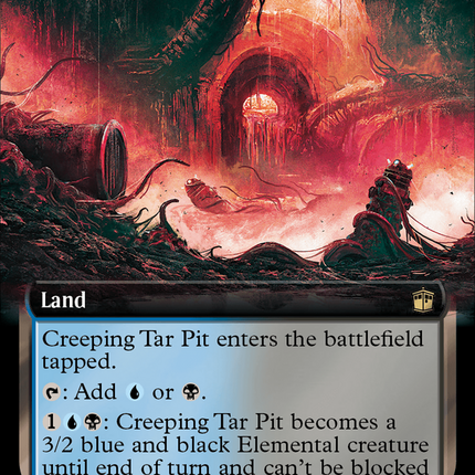 Creeping Tar Pit (WHO-486) - Doctor Who: (Extended Art)