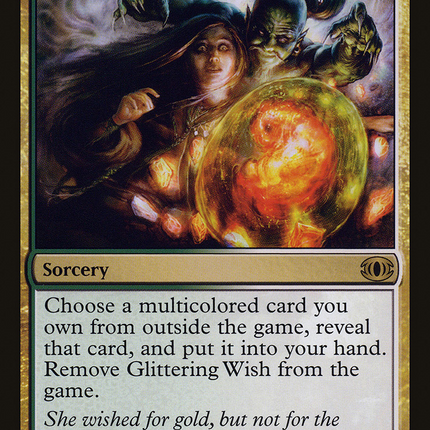 Glittering Wish (FUT-156) - Future Sight Foil