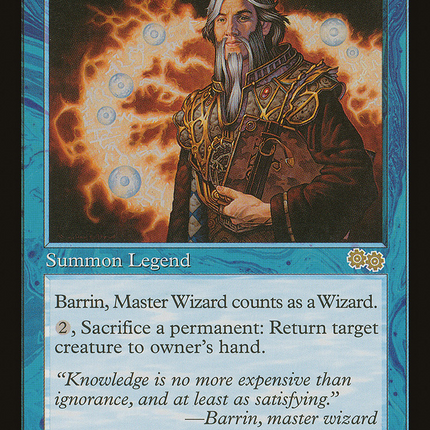 Barrin, Master Wizard (USG-063) - Urza's Saga