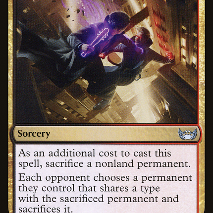 Fatal Grudge (SNC-187) - Streets of New Capenna Foil