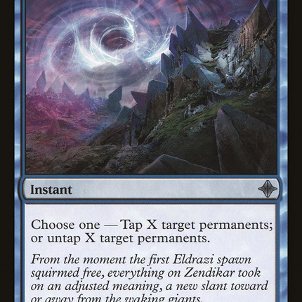 Reality Spasm (ROE-081) - Rise of the Eldrazi Foil