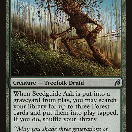 Seedguide Ash (LRW-235) - Lorwyn Foil