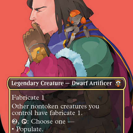 Cayth, Famed Mechanist (M3C-137) - Modern Horizons 3 Commander (Borderless) Foil