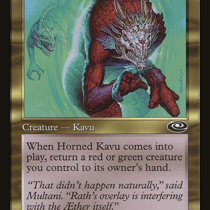 Horned Kavu (PLS-110) - Planeshift