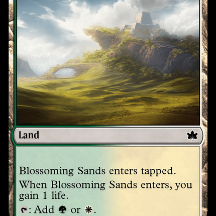 Blossoming Sands (BLB-396) - Bloomburrow