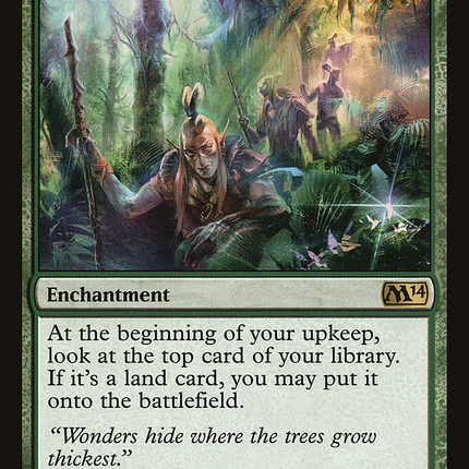 Into the Wilds (M14-180) - Magic 2014 Foil