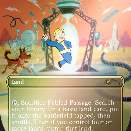 Fabled Passage (SLD-1534) - Secret Lair Drop (Borderless) Foil