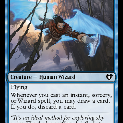 Windrider Wizard (CMM-134) - Commander Masters