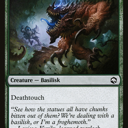 Underdark Basilisk (AFR-208) - Adventures in the Forgotten Realms Foil