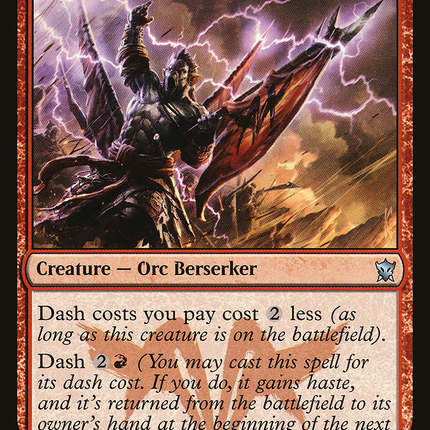 Warbringer (DTK-168) - Dragons of Tarkir Foil