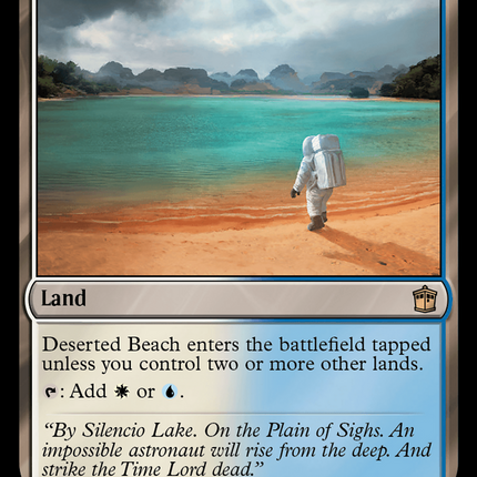 Deserted Beach (WHO-270) - Doctor Who Foil