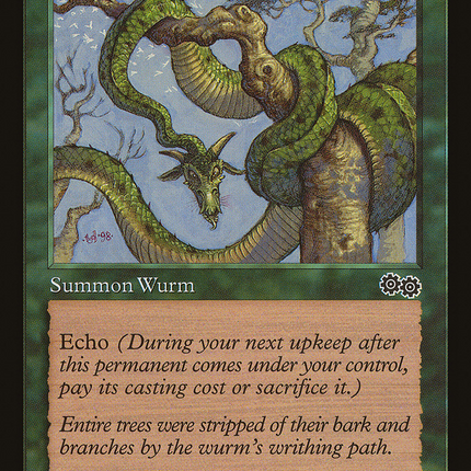 Winding Wurm (USG-285) - Urza's Saga