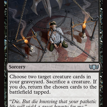 Victimize (TDC-198) - Commander: Tarkir: Dragonstorm