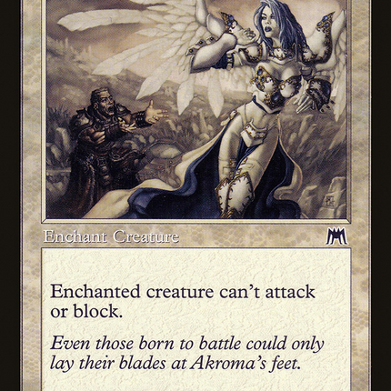 Pacifism (ONS-047) - Onslaught Foil