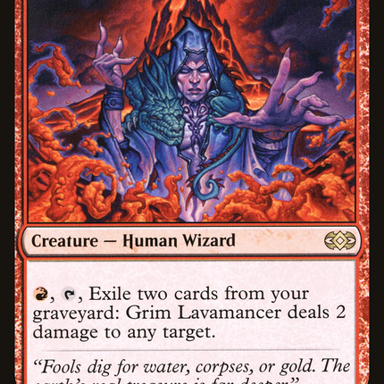 Grim Lavamancer (2XM-129) - Double Masters