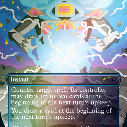 Arcane Denial (SLD-1545) - Secret Lair Drop (Borderless) Foil