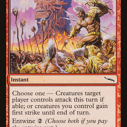 Incite War (MRD-096) - Mirrodin Foil