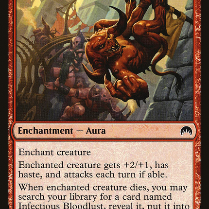Infectious Bloodlust (ORI-152) - Magic Origins Foil