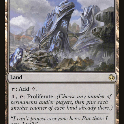Karn's Bastion (PPELD-248) - War of the Spark Promos Foil