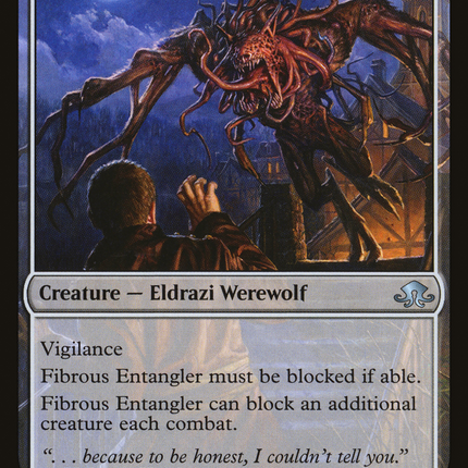 Tangleclaw Werewolf // Fibrous Entangler (EMN-174) - Eldritch Moon: (mooneldrazidfc)