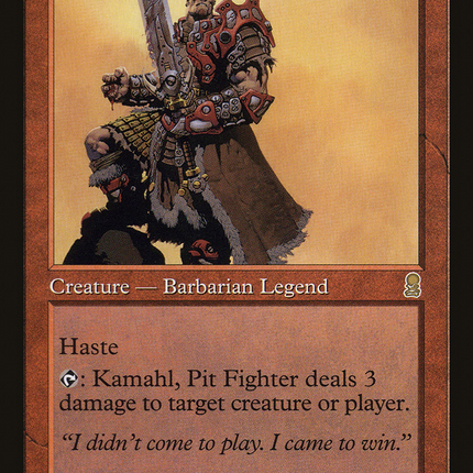 Kamahl, Pit Fighter (ODY-198) - Odyssey