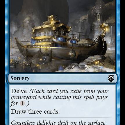 Treasure Cruise (M3C-195) - Modern Horizons 3 Commander Foil