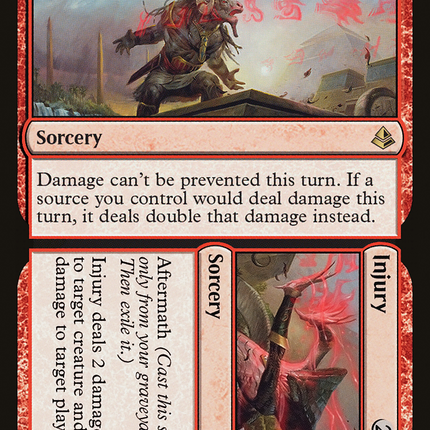 Insult // Injury (AKH-213) - Amonkhet Foil