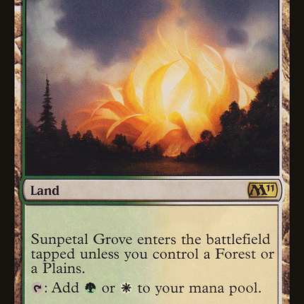 Sunpetal Grove (M11-228) - Magic 2011