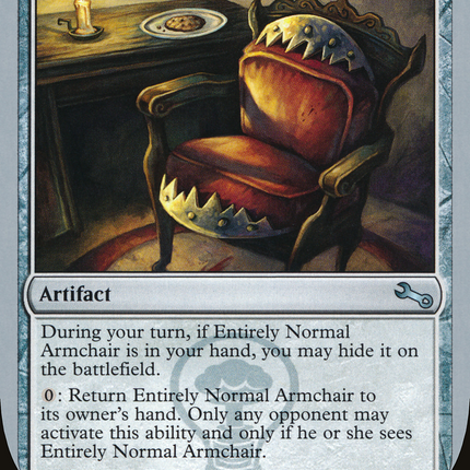 Entirely Normal Armchair (UST-146) - Unstable