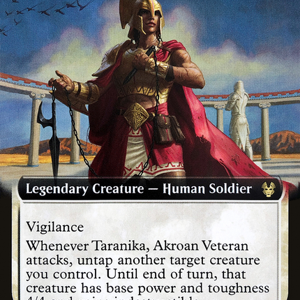 Taranika, Akroan Veteran (THB-303) - Theros Beyond Death: (Extended Art) Foil
