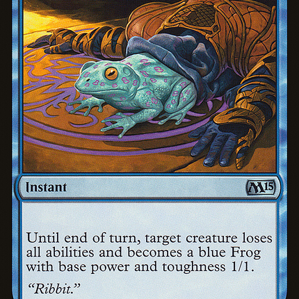 Turn to Frog (M15-081) - Magic 2015 Foil